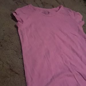 All pink shirt